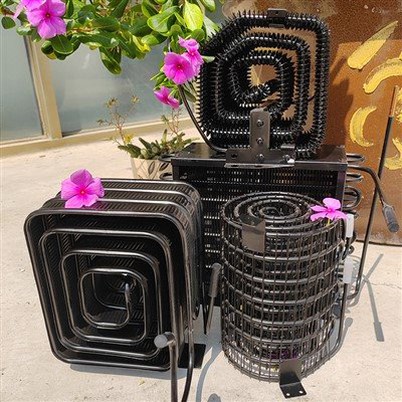 Chłodzony wodą skraplacz rurowy z drutem spawalniczym